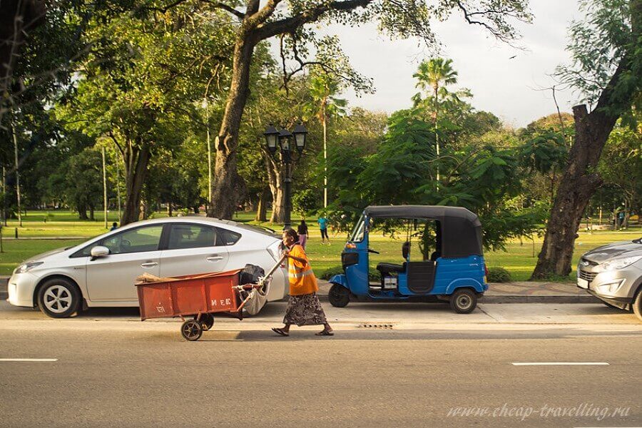 Улицы Шри-Ланки фото
