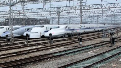 Поезда в Японии фото